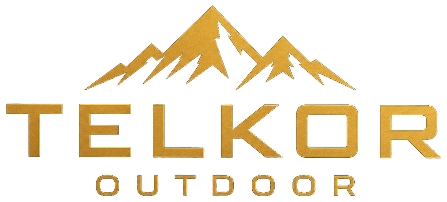 TELKOR Outdoor mountain logo